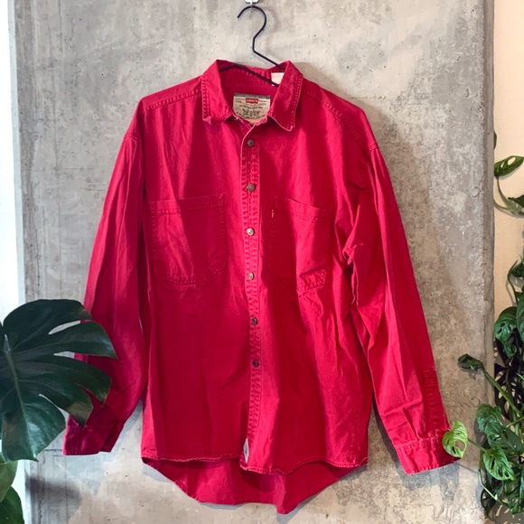 Levi's Other - Vintage Levi's Red Overshirt (L)